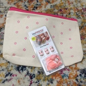 imPRESS Nails w/Cosmetic Bag